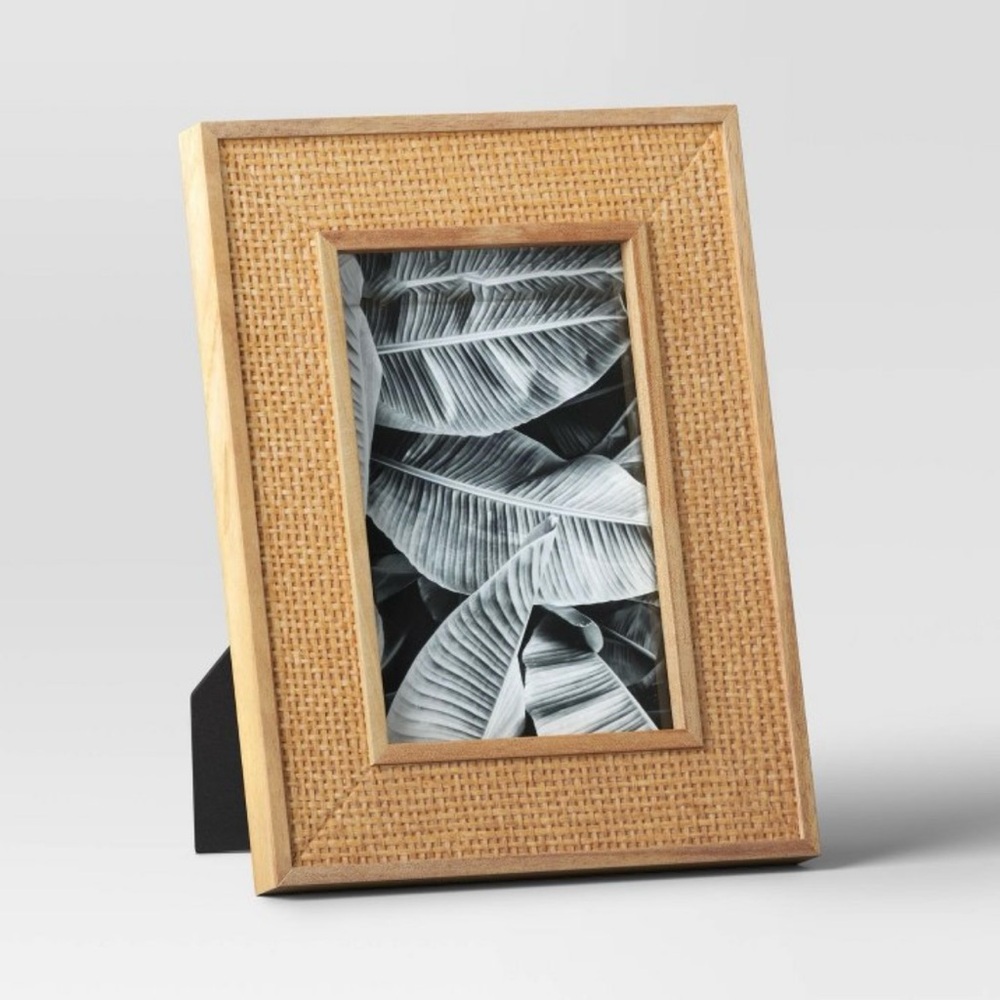 Threshold 5”x7” Rattan Picture Frame
